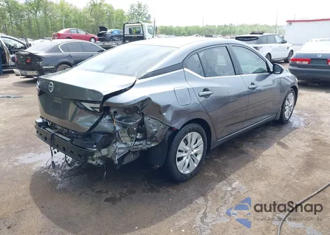 2020 Nissan Sentra S Xtronic Cvt z USA, uszkodzony, nr VIN 3N1AB8BV3LY310761